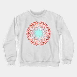 mandala Clamber drawingmandala Skip Craft Crewneck Sweatshirt